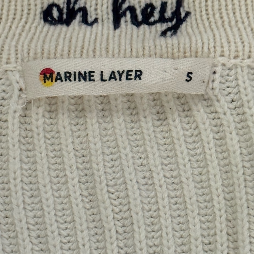 Marine Layer “Oh Hey” Embroidered Cardigan
Size Small - Picture 3 of 4